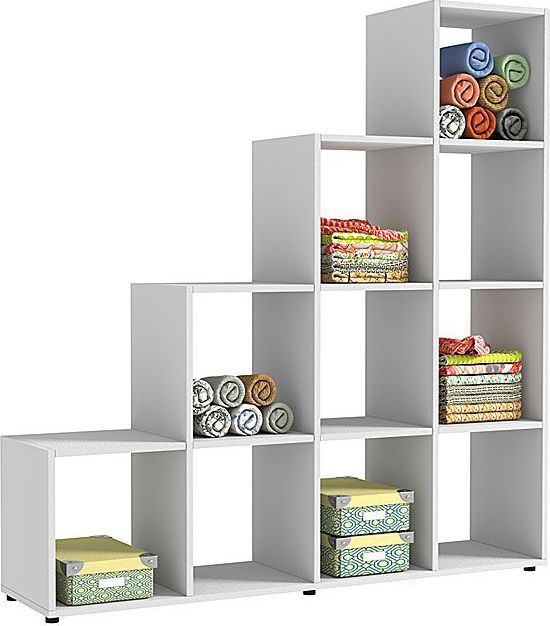 Elior Regał na ubrania Maleo 4X - biały