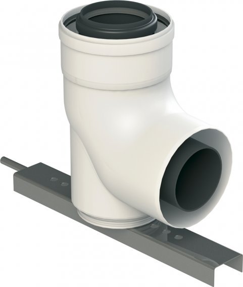 Almeva LIK kolano 87° DN80/125 z kotwieniem