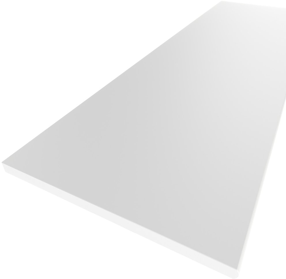 Blat Kuchenny Laminowany Nowoczesny Blande Biel Arktyczna 30-39cm Na Metry