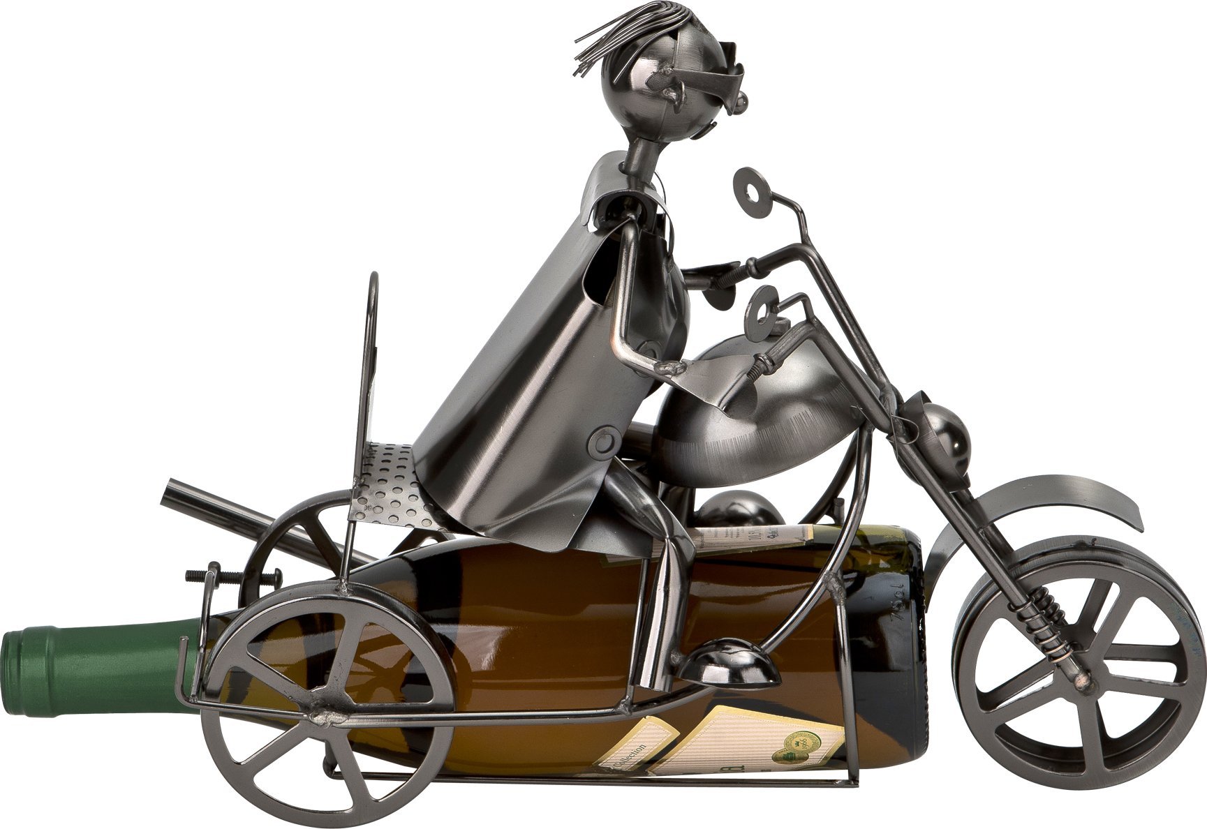 Hinz Stojak na wino Motocyklista W164