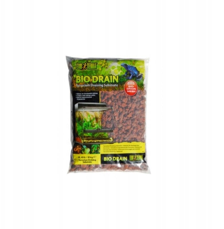 Exo Terra Bio Drain, podłoże drenażowe, do terrarium, 2 kg