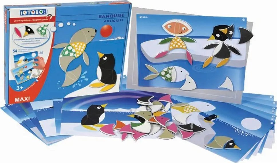 iOTOBO Magnetyczna gra, Arktis Maxi, 3+
