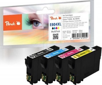 Peach Peach Patrone Epson T10H6, 604XL MultiPack kompatibel