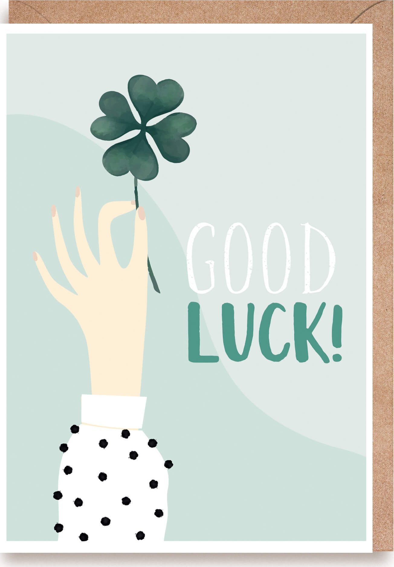 Teka Kartka okoliczno¶ciowa Powodzenia Good luck!