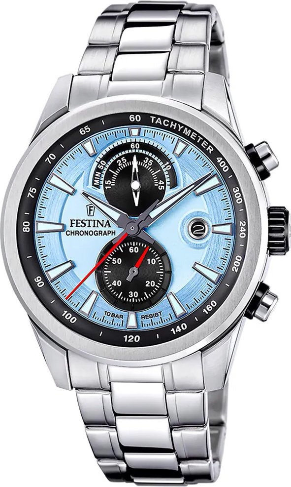Zegarek męski Festina F20694-2 srebrny