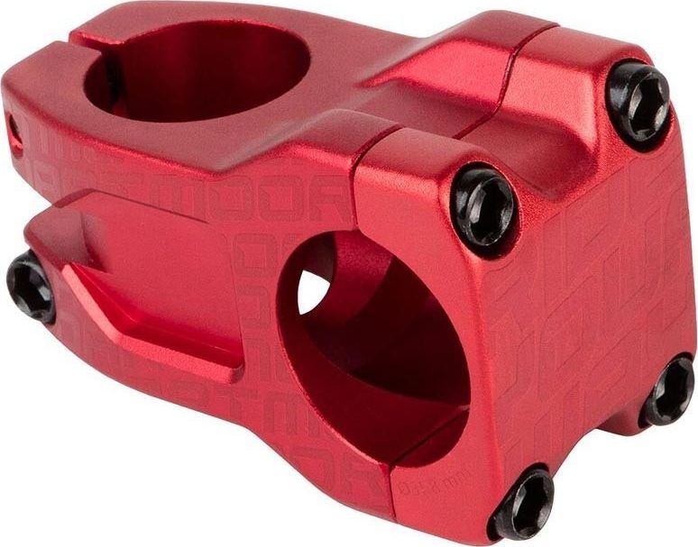 Dartmoor Wspornik kierownicy Fury v.3 45mm - 31,8mm, czerwony anodowany Uniwersalny