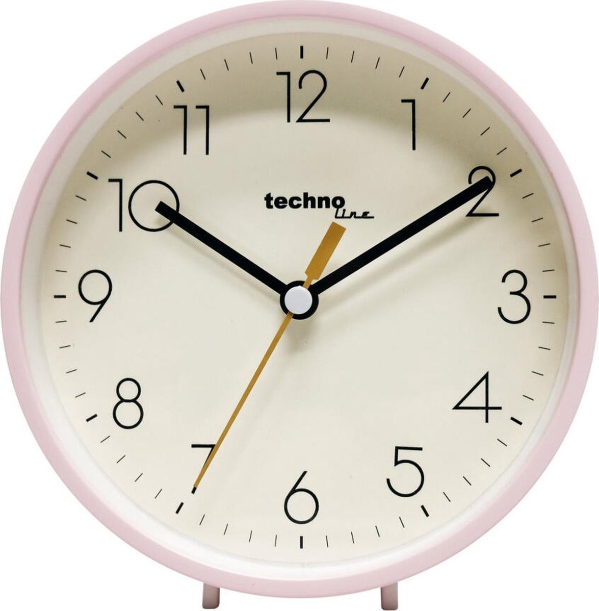 Technoline TechnoLine Modell H nástěnné hodiny, analogové, řízené krystalem, růžová