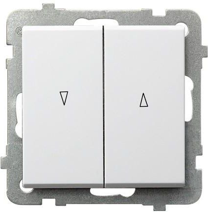 Ospel Łącznik żaluzjowy Sonata 10AX 2200W biały (ŁP-7R/m/00)