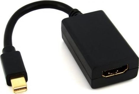 Adapter AV Equip DisplayPort Mini - HDMI czarny (133434)