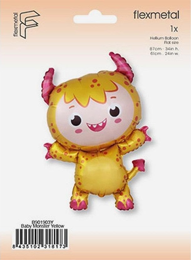 Balon foliowy Mały żółty potwór 86cm