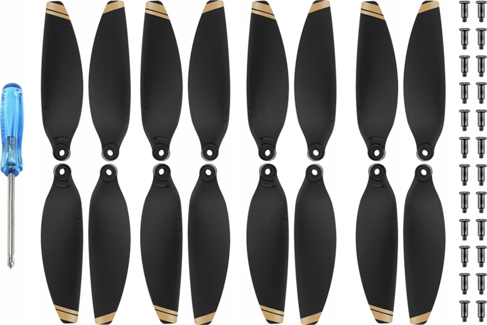 BRDRC ŚMIGŁA DO DRONA DJI MAVIC MINI 2 - GOLD 16 SZTUK