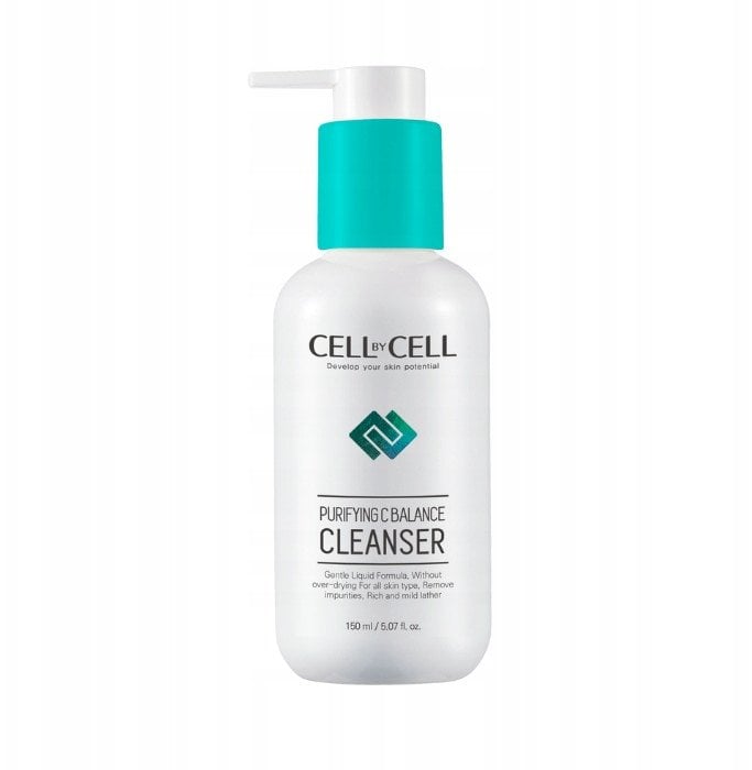 Cell By Cell, Purifying C, Balances Skin, Cleansing Foam, 150 ml For Women
