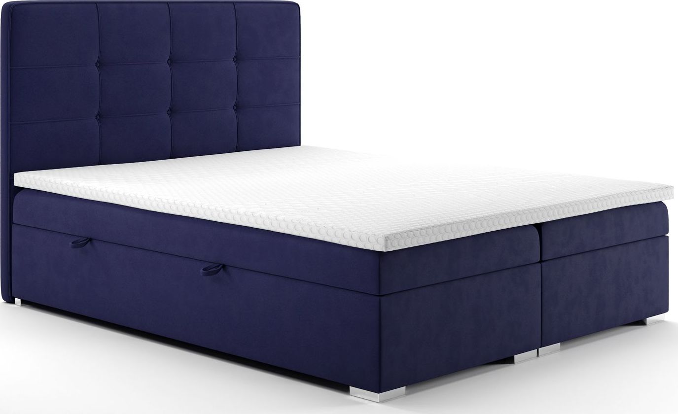 Elior Podwójne łóżko kontynentalne Nubis 140x200 - 58 kolorów