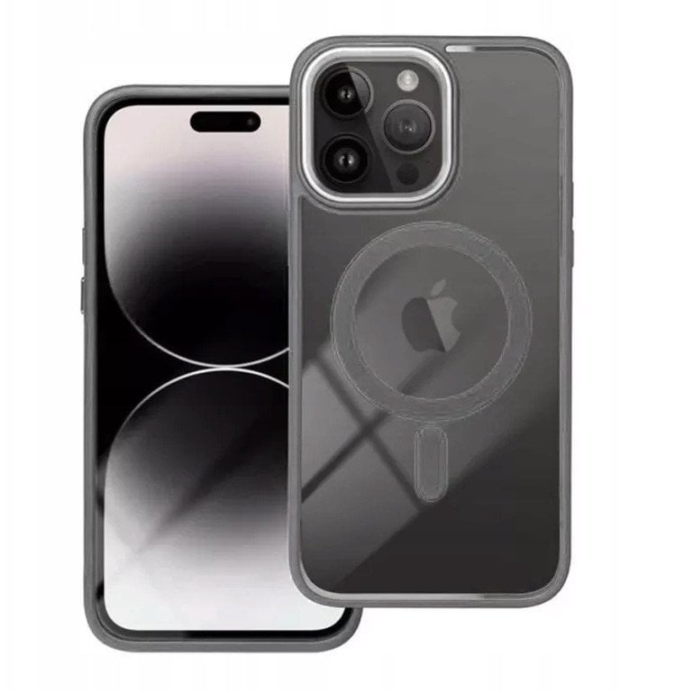 Futerał COLOR EDGE MAG COVER kompatybilny z MagSafe do SAMSUNG S25 ULTRA tytanowy szary