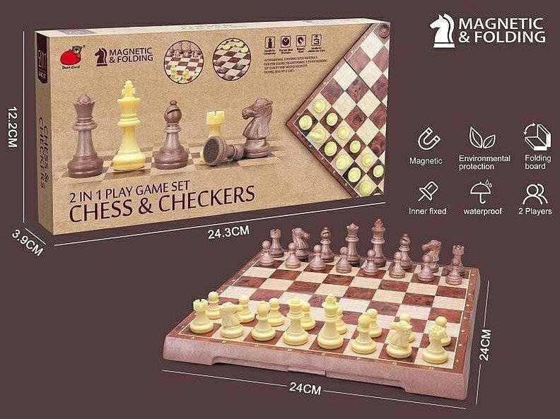 Szachy i warcaby magnetyczne