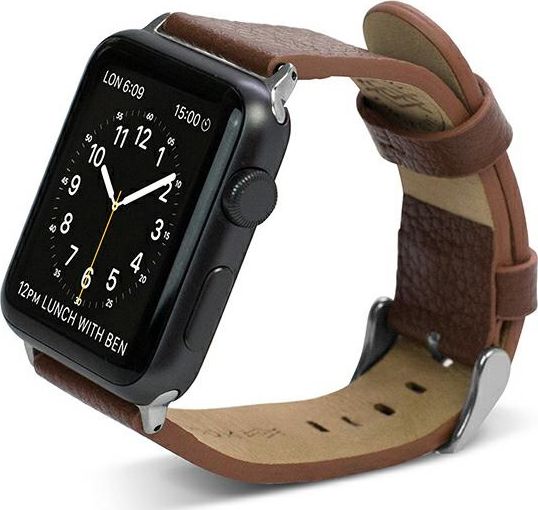 X-doria Pasek X-Doria Lux Apple Watch 42mm brązowy/brown 23819