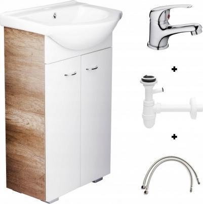 Deftrans Zestaw łazienkowy szafka z umywalką TIM