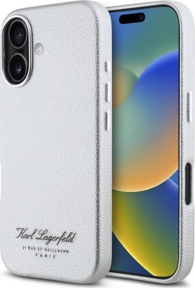 Karl Lagerfeld Karl Lagerfeld KLHCP16SPGWCMKHG iPhone 16 6,1" hardcase szary/grey hotel RSG