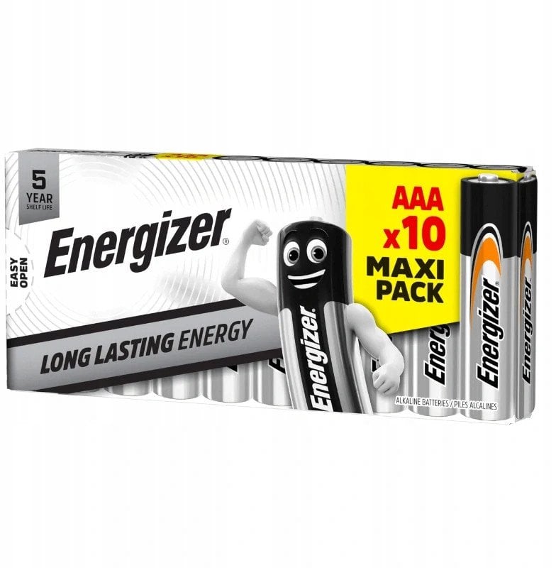Energizer LR03/10 Everyday AAA family 10pack Alkaliczne