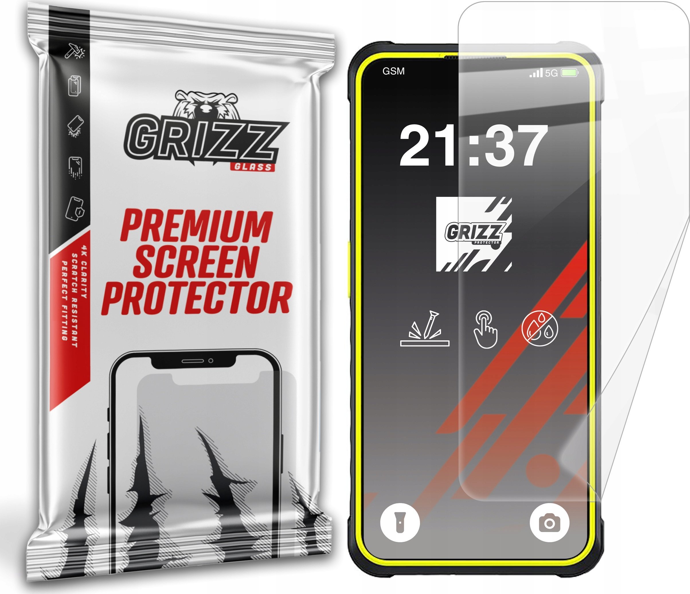 Folia ceramiczna GrizzGlass CeramicFilm do Ulefone Armor X31 Pro