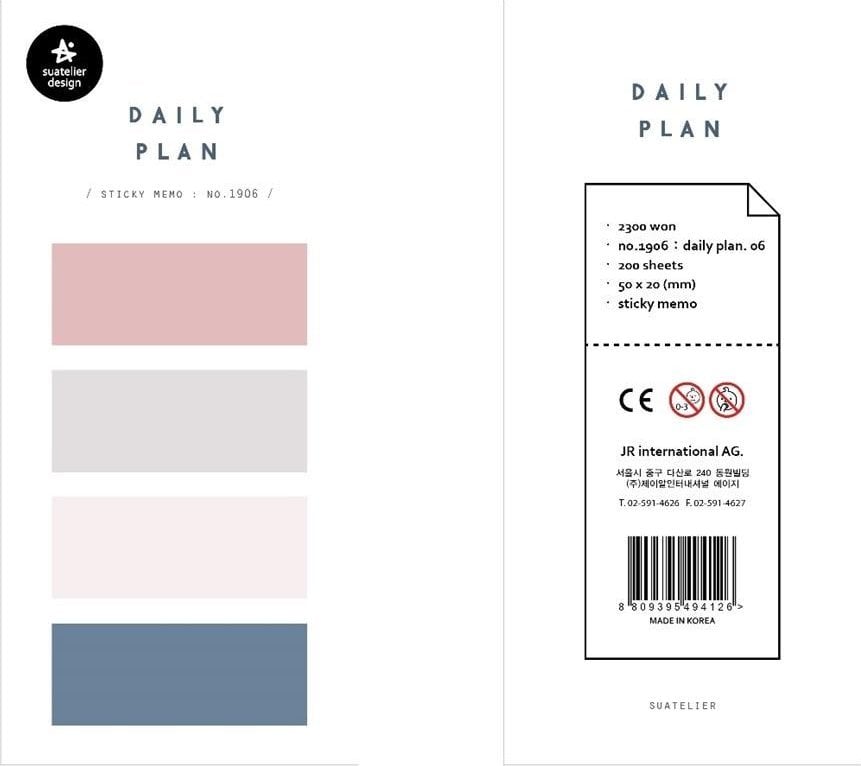 Teka Kartki klejone Znaczniki Prostok±ty 200s