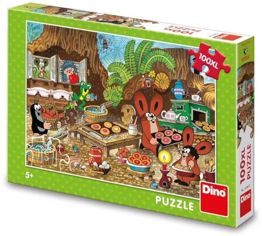 Puzzle XL 100 Krecik i parasol