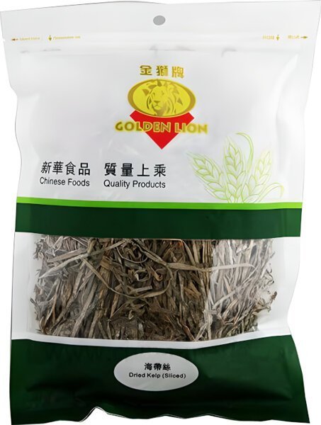 Assi Brand Wodorosty glony Konbu cięte nitki 200g - Golden Lion