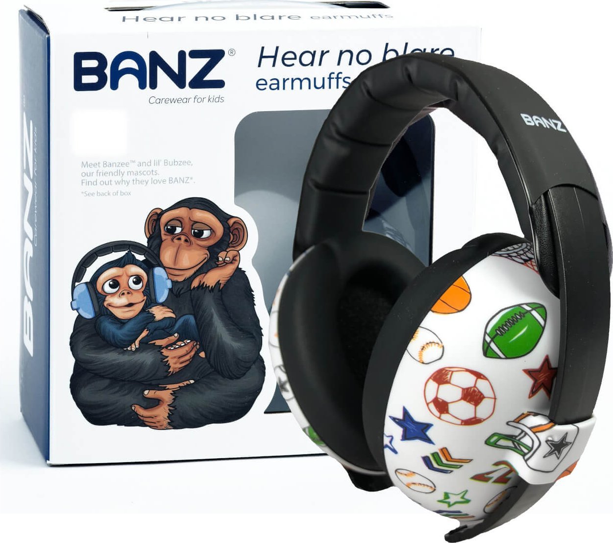 Banz Słuchawki ochronne nauszniki dzieci do 3lat BANZ