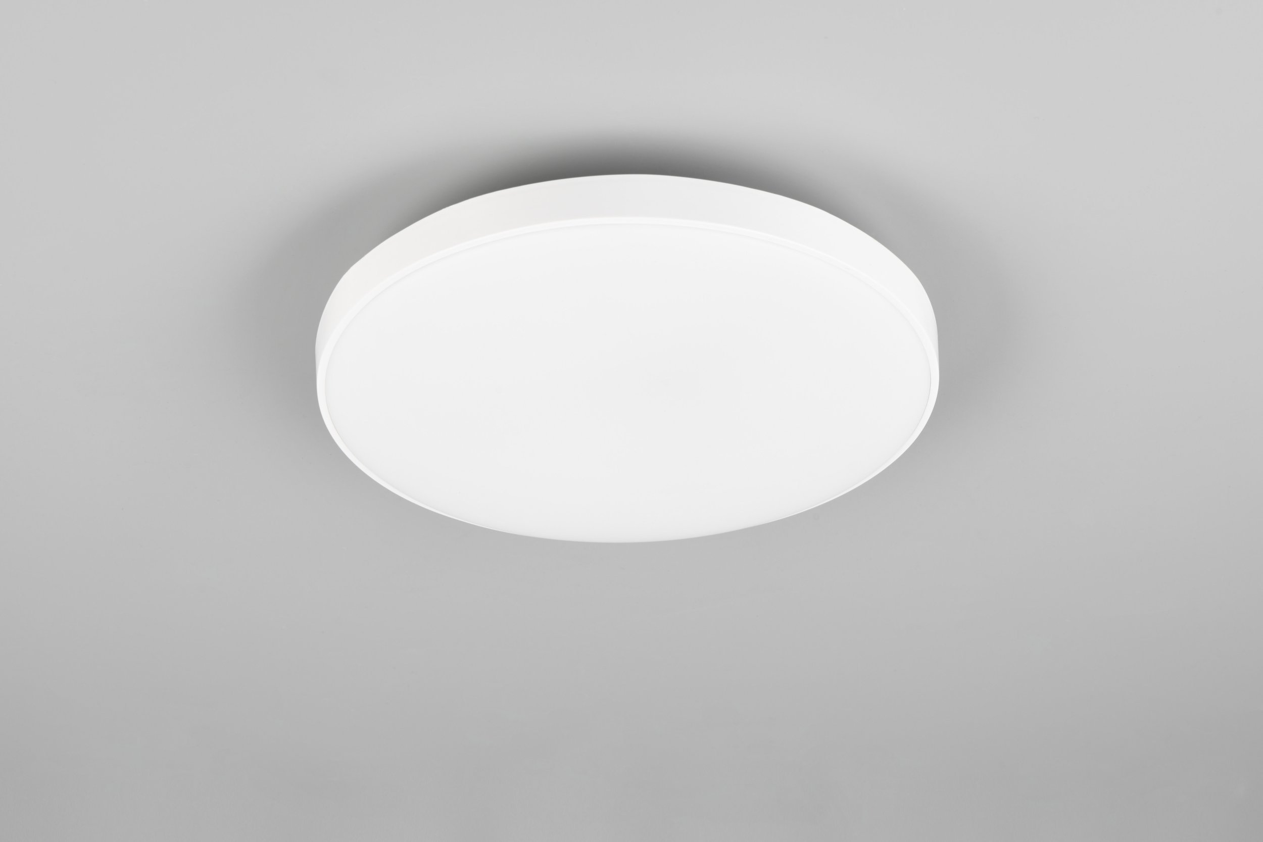 Ceiling LED lamp REALITY SPICA, IP44, 18 W, 4000 K, 2000 lm, white, O27x6 cm