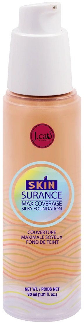 J.CAT BEAUTY_Skinsurance Max Coverage Silky Foundation podkład kryjący do twarzy 108 Buff 7,5g