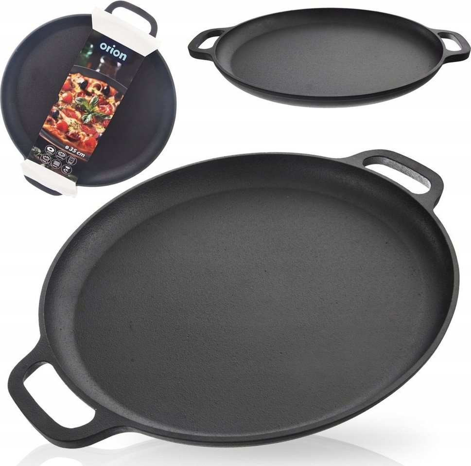 Patelnia Orion grillowa Żeliwna 35cm