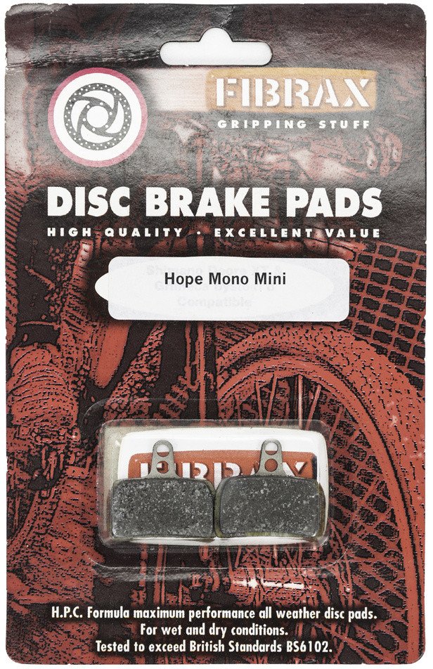 Fibrax Klocki hamulcowe pół-metaliczne ASH911 do hamulców Hope Mono Mini