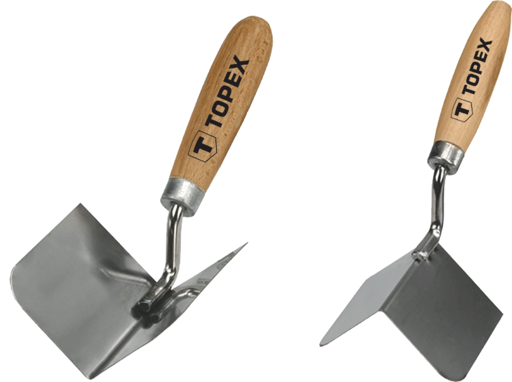 Topex Kielnia sztukatorska wewnętrzna 85x60mm stal nierdzewna - 13A830