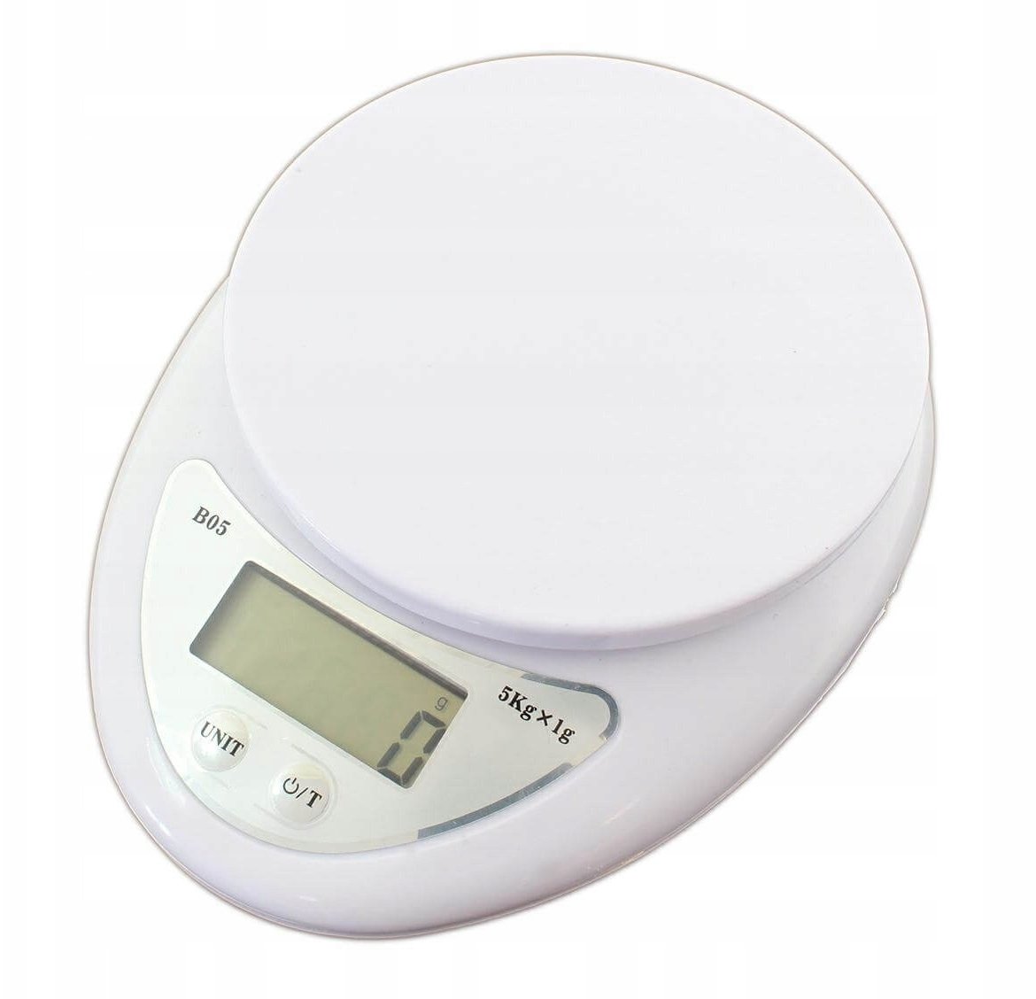 Waga kuchenna PrzydaSie #2080 biały 5 kg