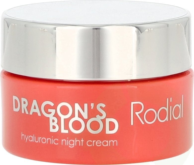 Rodial, Dragon's Blood, Hyaluron, Moisturizing, Night, Cream, For Face, 10 ml For Women