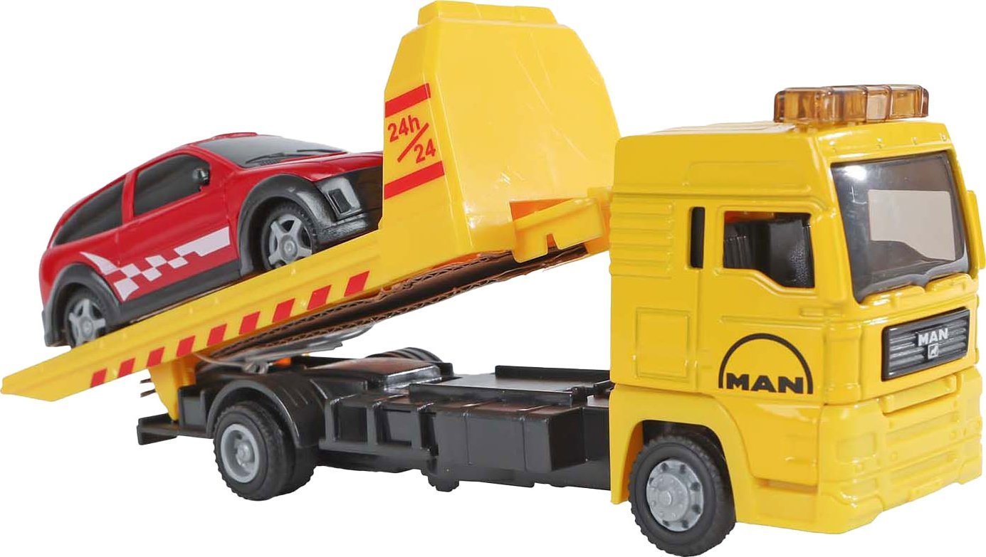 Auto laweta 19cm z autem osobowym 540567 27054