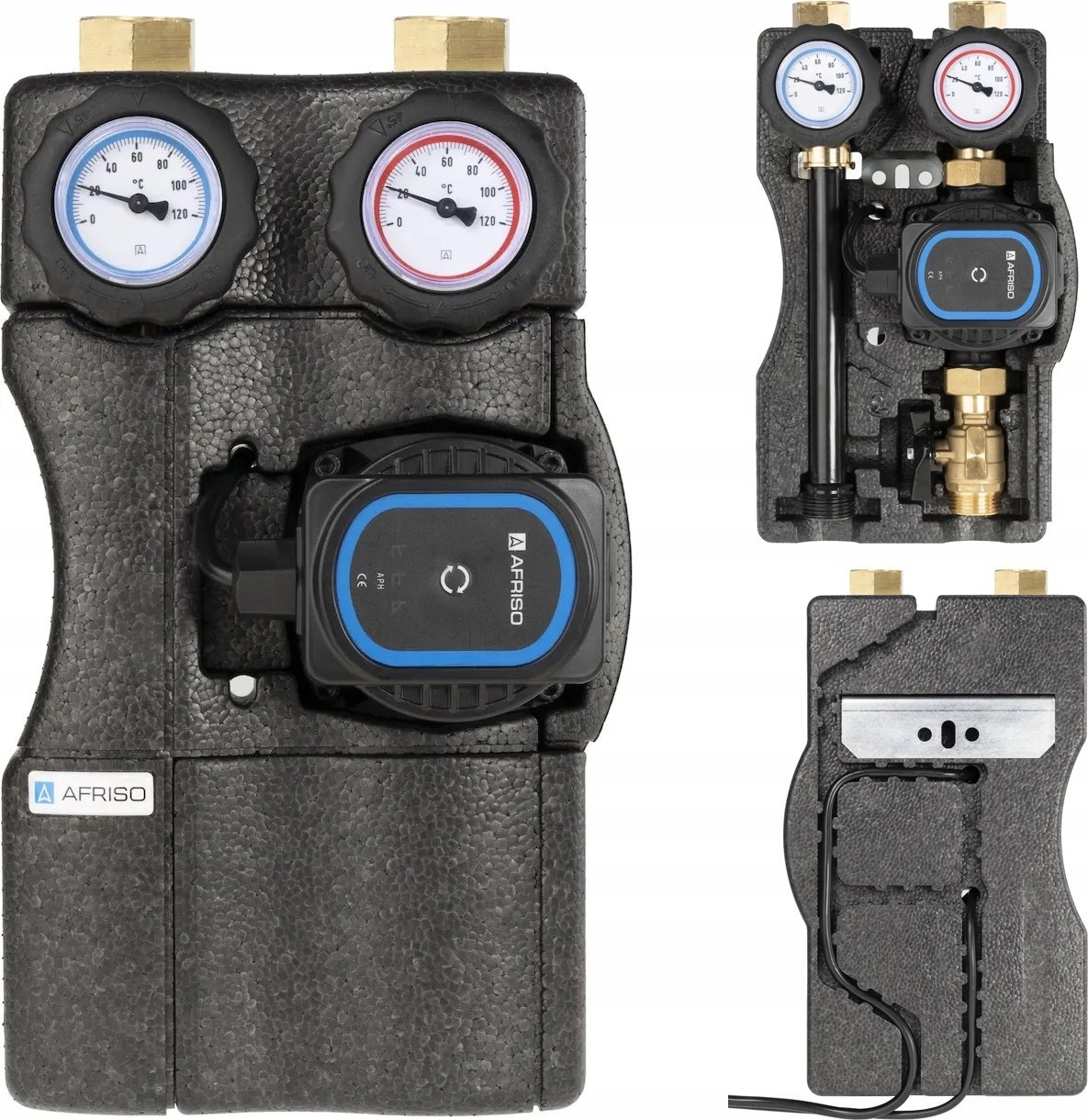 Afriso grupa pompowa BPG 240, DN20 APH, pompa afriso APH 161 15-7/130 90 240 00