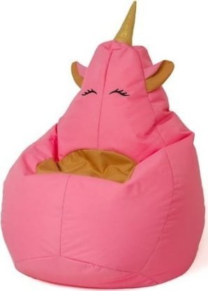 Go Gift Pufa worek sako JEDNOROŻEC różowy XL 130x90