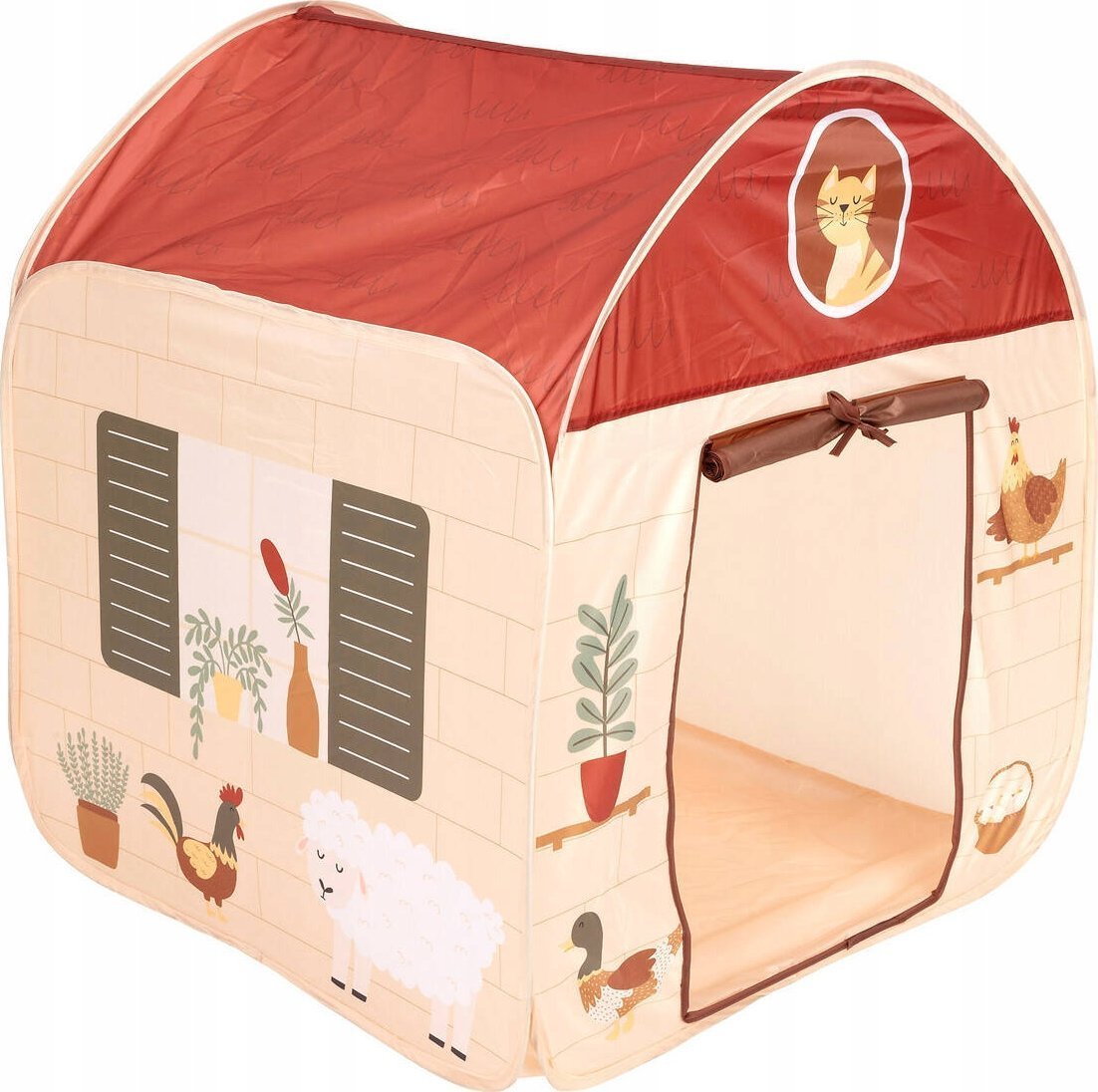 Atmosphera Namiot dla dzieci do pokoju pop up FARM, 85 x 85 cm