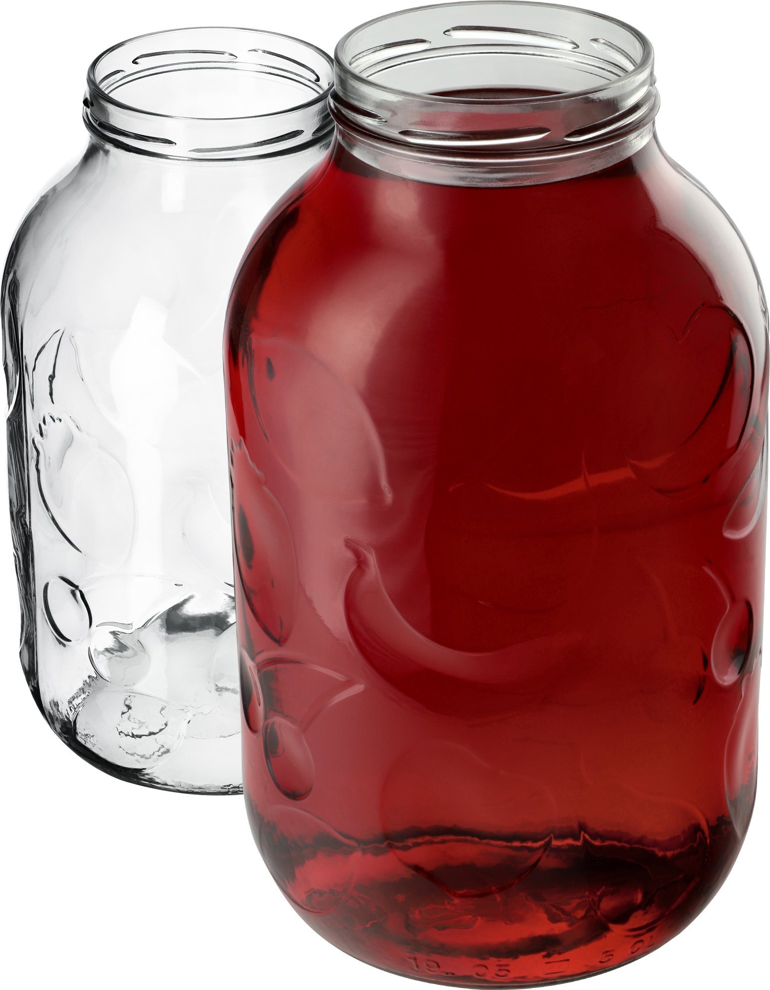 KADAX Słój Alen 5000ml 100mm bez wieczka 2szt