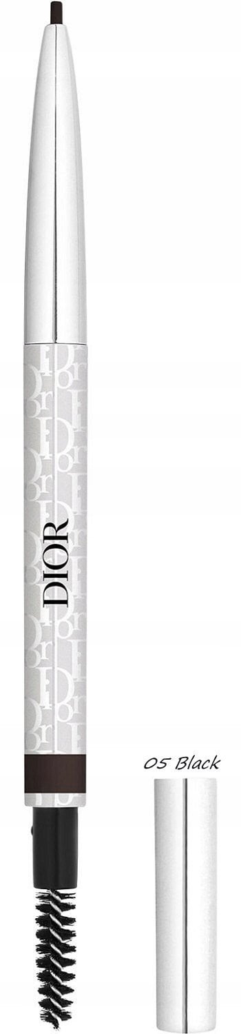 Christian Dior, Diorshow Brow Styler, Double-Ended, Eyebrow Cream Pencil, 05, Black, 0.09 g For Women