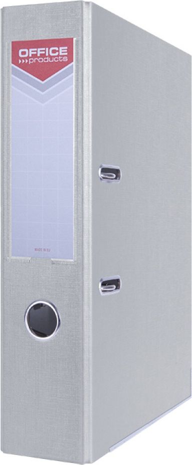 Segregator Office Products Officer dźwigniowy A4 75mm szary (PBSX0775)