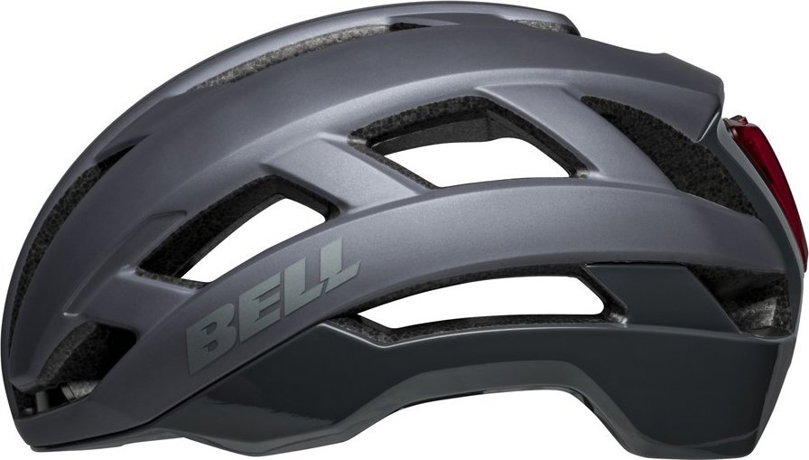 Bell Kask gravel szosowy BELL FALCON XR LED INTEGRATED MIPS Rozmiar kasku: M(55-59 cm), Wybierz kolor: Matte Gloss Grays
