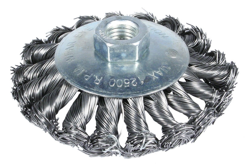 EPM Szczotka tarczowo-kątowa splatana ZN 100mm - E-561-5100