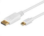 Kabel MicroConnect DisplayPort Mini - DisplayPort 2m biały (DP-MMG-180M)
