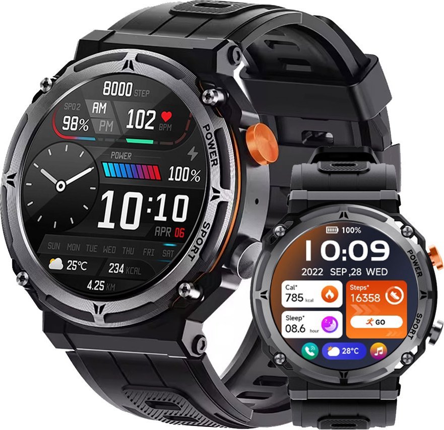 Smartwatch Rubicon Zegarek męski SMARTWATCH Rubicon F25-PRO AESTRO