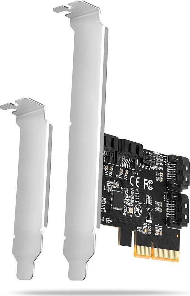 Kontroler Axagon PCIe 3.0 x4 - 4x SATA III (PCES-SA4X4)
