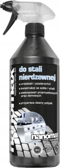 Mercator Medical Płyn do czyszczenia stali nierdzewnej | Nanomax |1 Litr