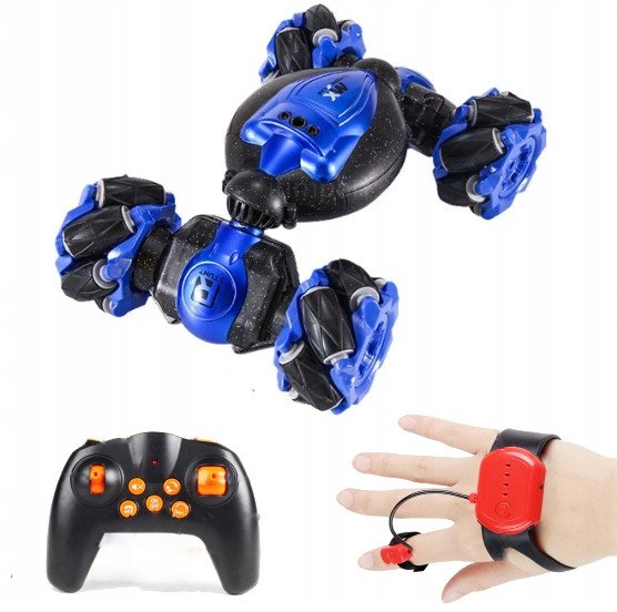 SAMOCHÓD ZDALNIE STEROWANY Ręką lub PILOTEM Terenowy RC 360 stopni AUTO 4x4