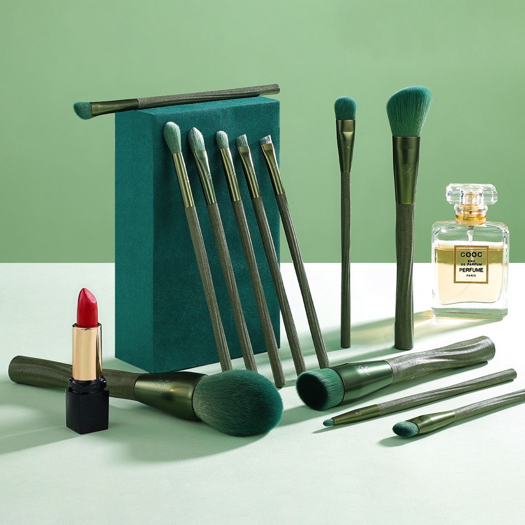 Eigshow Beauty Zestaw pędzli Ecopro Series 12 sztuk Eco Tea